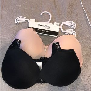 Bebe comfortable push up bras